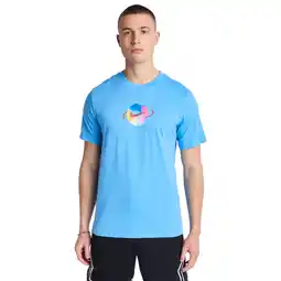 Foot Locker Nike Cosmic Youth Heren T-shirts - Blauw - Maat: XS - Katoen Jersey - Foot Locker aanbieding