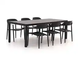 Kees Smit Bellagio Valli/La Fonte 220cm dining tuinset 7-delig aanbieding