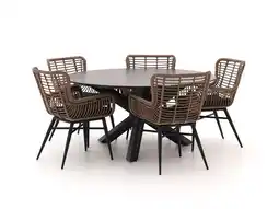 Kees Smit Intenso Asti/Ferrone Ø150cm dining tuinset 6-delig aanbieding