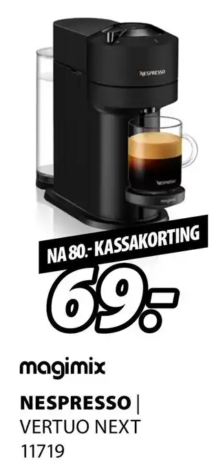 Expert Magimix Nespresso | VERTUO NEXT 11719 aanbieding