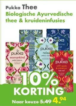 Gezond & Wel Pukka Thee aanbieding