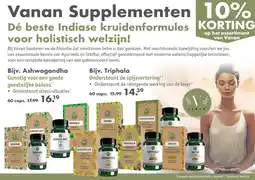 Gezond & Wel Vanan Supplementen aanbieding