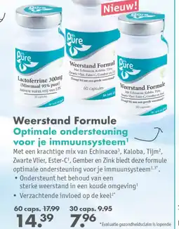 Gezond & Wel Weerstand Formule aanbieding