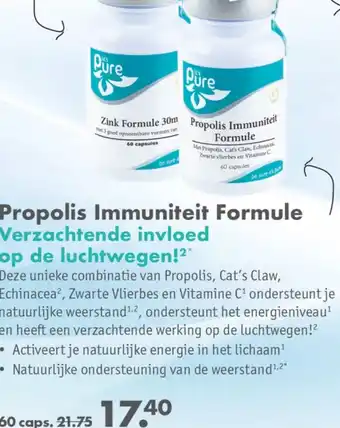 Gezond & Wel Propolis Immuniteit Formule aanbieding