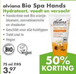 Gezond & Wel alviana Bio Spa Hands aanbieding