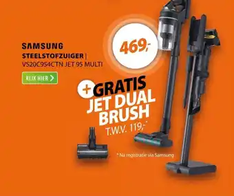 Expert Samsung VS20C954CTN Jet 95 Multi (2023) aanbieding