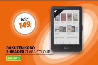 Expert Kobo Clara Colour Zwart aanbieding