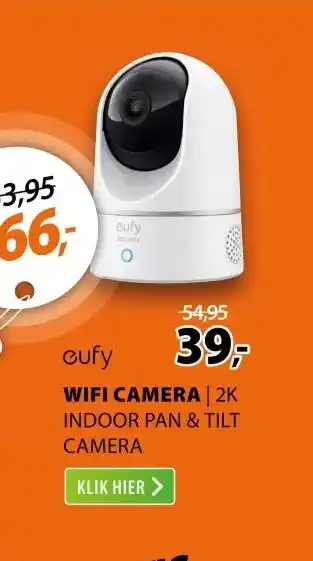 Expert Anker Eufy 2K indoor Pan & Tilt camera Wit aanbieding