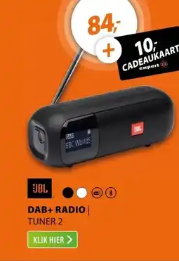 Expert JBL Tuner 2 Zwart aanbieding