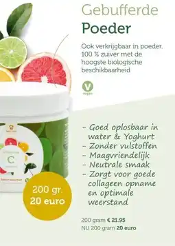 De Rode Pilaren Gebufferde Poeder aanbieding