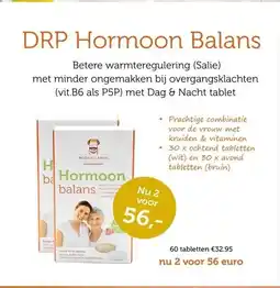 De Rode Pilaren DRP Hormoon Balans aanbieding