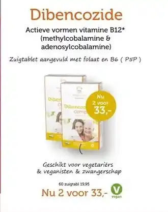 De Rode Pilaren Dibencozide aanbieding