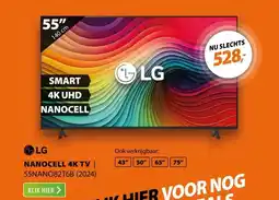 Expert LG 55NANO82T6B (2024) aanbieding