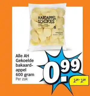 Albert Heijn Alle AH Gekoelde bakaardappel 600 gram aanbieding