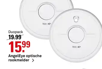 Karwei AngelEye optische rookmelder Duopack aanbieding