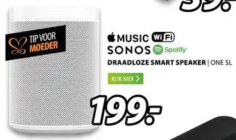 Expert Sonos Draadloze Smart Speaker | ONE SL aanbieding