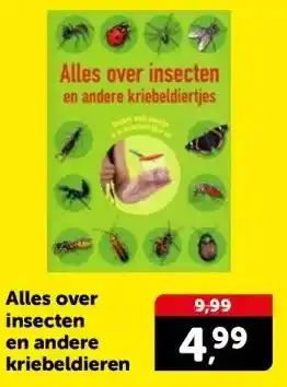 Boekenvoordeel Alles over insecten en andere kriebeldieren aanbieding