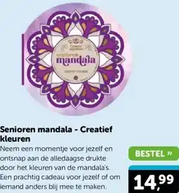 Boekenvoordeel Senioren mandala - Creatief kleuren aanbieding