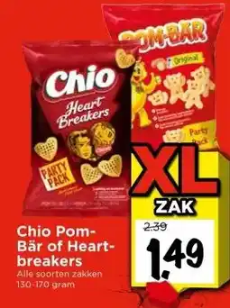 Vomar Voordeelmarkt Chio Pom- Bär of Heart- breakers aanbieding