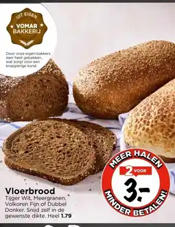 Vomar Voordeelmarkt Vloerbrood aanbieding