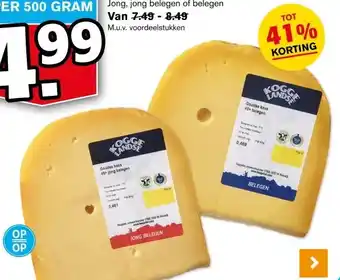 Hoogvliet Koggelandse kaasstuk aanbieding