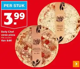 Hoogvliet Daily Chef verse pizza aanbieding