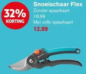 Hoogvliet Snoeischaar Flex aanbieding