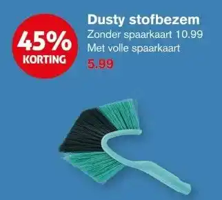 Hoogvliet Dusty stofbezemf aanbieding