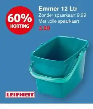 Hoogvliet Emmer 12 Ltr aanbieding