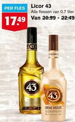 Hoogvliet Licor 43 aanbieding