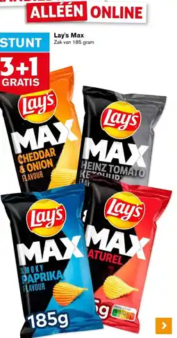 Hoogvliet Lay's Max aanbieding