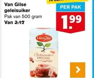 Hoogvliet Van Gilse geleisuiker aanbieding