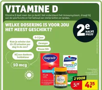 Kruidvat VITAMINE D aanbieding