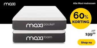 Beter Bed Alle Maxi matrassen aanbieding