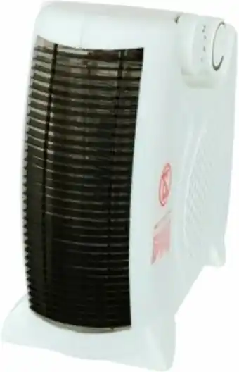 Bol.com Hotserie Ventilatorkachel 2000W - 2 Warmtestanden - Wit aanbieding