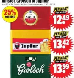 Dirk Hertog Jan of Grolsch speciaalbier Amstel, Grolsch of Jupiler aanbieding