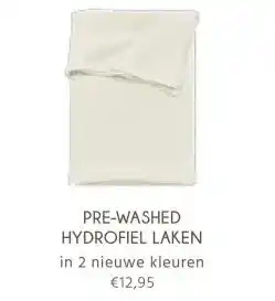 Van Asten BabySuperstore Pre washed hydrofiel laken aanbieding