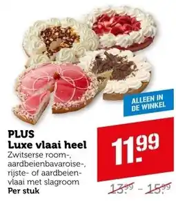 Coop PLUS Luxe vlaai heel aanbieding