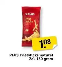 Coop PLUS Frietsticks naturel aanbieding