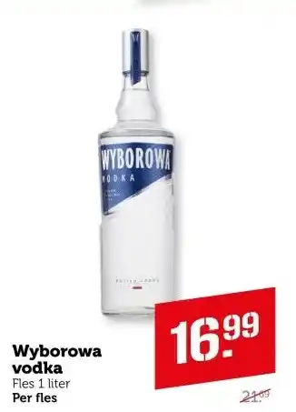 Coop Wyborowa vodka aanbieding