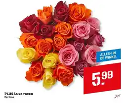 Coop PLUS Luxe rozen aanbieding