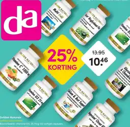 DA Golden Naturals aanbieding