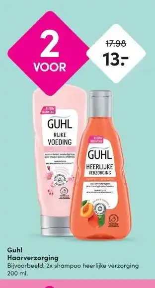 DA Guhl Haarverzorging aanbieding