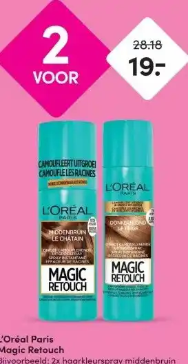 DA L'Oréal Paris Magic Retouch aanbieding