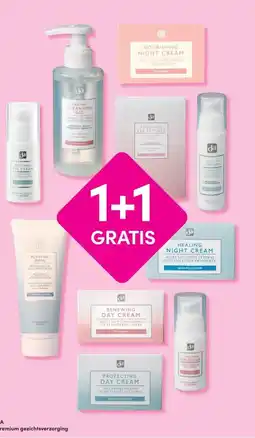 DA 1+1 GRATIS DA Premium gezichtsverzorging aanbieding