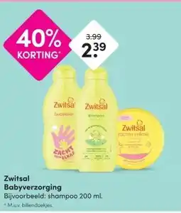 DA Zwitsal Babyverzorging aanbieding