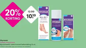 DA Mycosan Gehele assortiment aanbieding