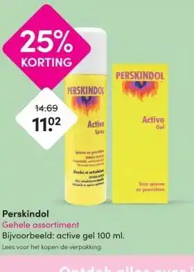 DA Perskindol Gehele assortiment aanbieding