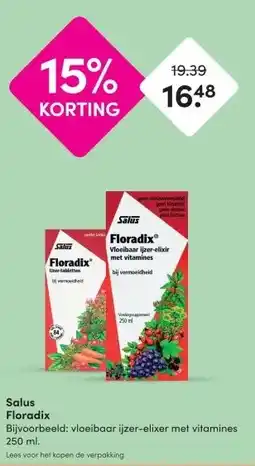 DA Salus Floradix aanbieding