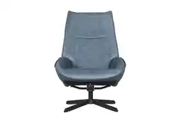 Woonsquare Malaga relaxfauteuil blauw aanbieding